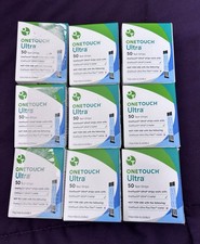 450 One Touch Ultra Test Strips, New  Sealed, FREE SHIPPING, Exp Oct-Dec 2026 