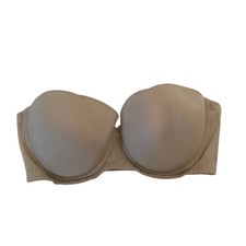 Wacoal Red Carpet Strapless Bra TB3837 Tan Beige Underwire E70 32DD