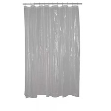 Peva 72 In. L Shower Curtain Liner in Clear