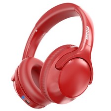 Bluetooth Headphones Over Ear 68H Playtime 6 EQ Wireless Headset with Microph...