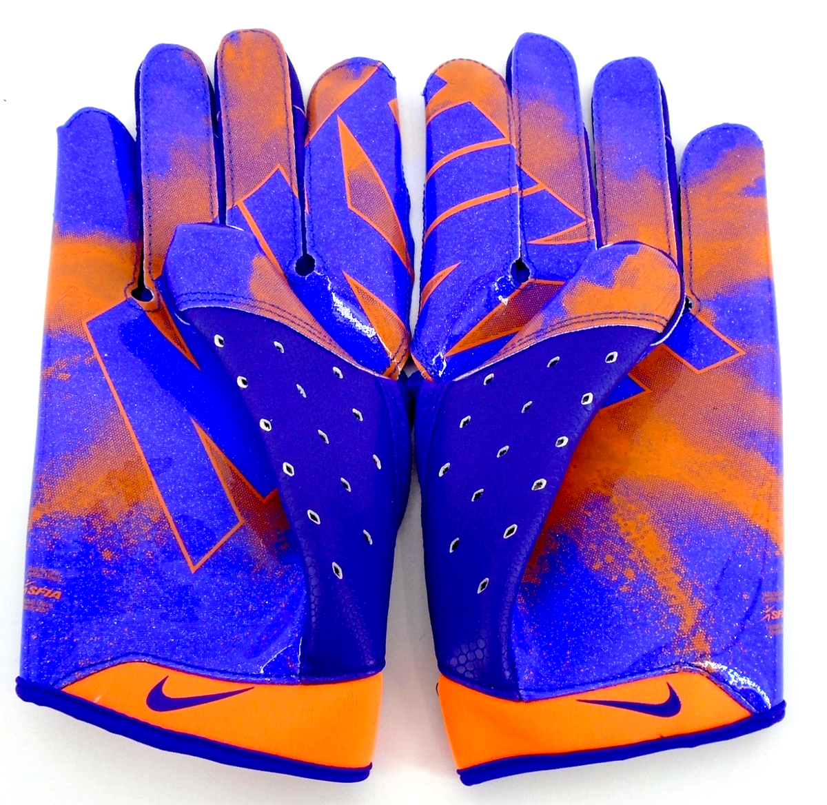 Nike Vapor Jet 9.0 Football Gloves Adult Men's Large Fierce Purple