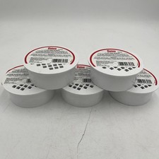 BRAND NEW 5 Pack Oatey 4 in. 43569 Round Snap-In White PVC Shower Drain