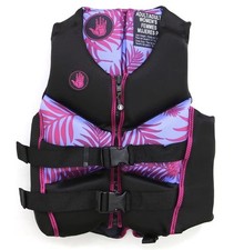 NEW Body Glove Women's PFD USCG Zip EVO-PRENE Life Jacket XL 41"-45" , Purple
