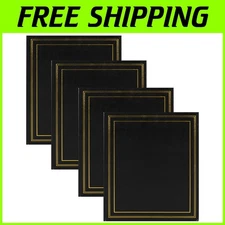 Vertical 4x6 Photo Album Set - Black, 440 Photos