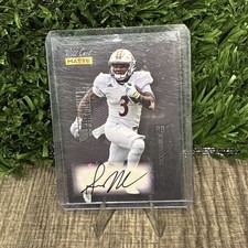 2022 Sincere McCormick Wild Card Matte Black Rookie Premium Auto. rookie card picture