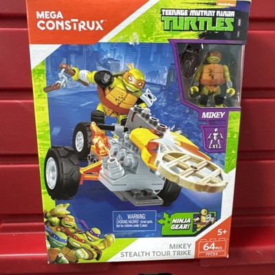 Mega Construx Teenage Mutant Ninja Turtles FFC54 Mikey Stealth Tour Trike NEW