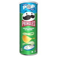 (14,49€/1Kg) Pringles Sour Cream & Onion, Chips, 185G Dose