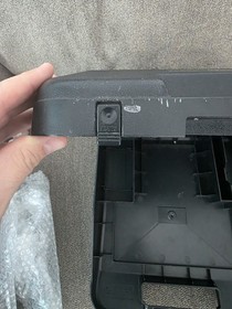 TURBOGRAFX-16 TG16 CD SYSTEM STORAGE CARRYING CASE PINS & HINGES ARE EXCELLENT!