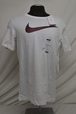 NEW Nike Dri-FIT Men's White Graphic T-Shirt Size MED