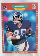 1989 Mark Bavaro Card #281 NFL Pro Set New York Giants Football Vintage Trading