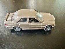 NZG Modelle #254 1:35 Scale Mercedes Benz 190E Sedan Silver Pre Owned