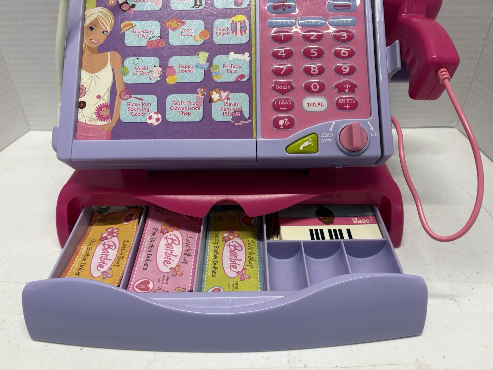 как выглядит Barbie Love To Shop Cash Register-Works - Credit Cards, Cash, No Coins фото