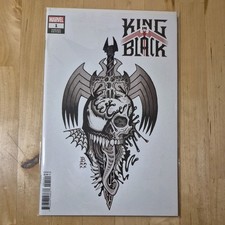 King In Black #1 First Printing Ian Bederman Tattoo Variant Marvel Comics 2020