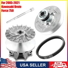 Primary & Secondary Clutch w/Belt Kit For Kawasaki Brute Force 750 KVF750 4x4i