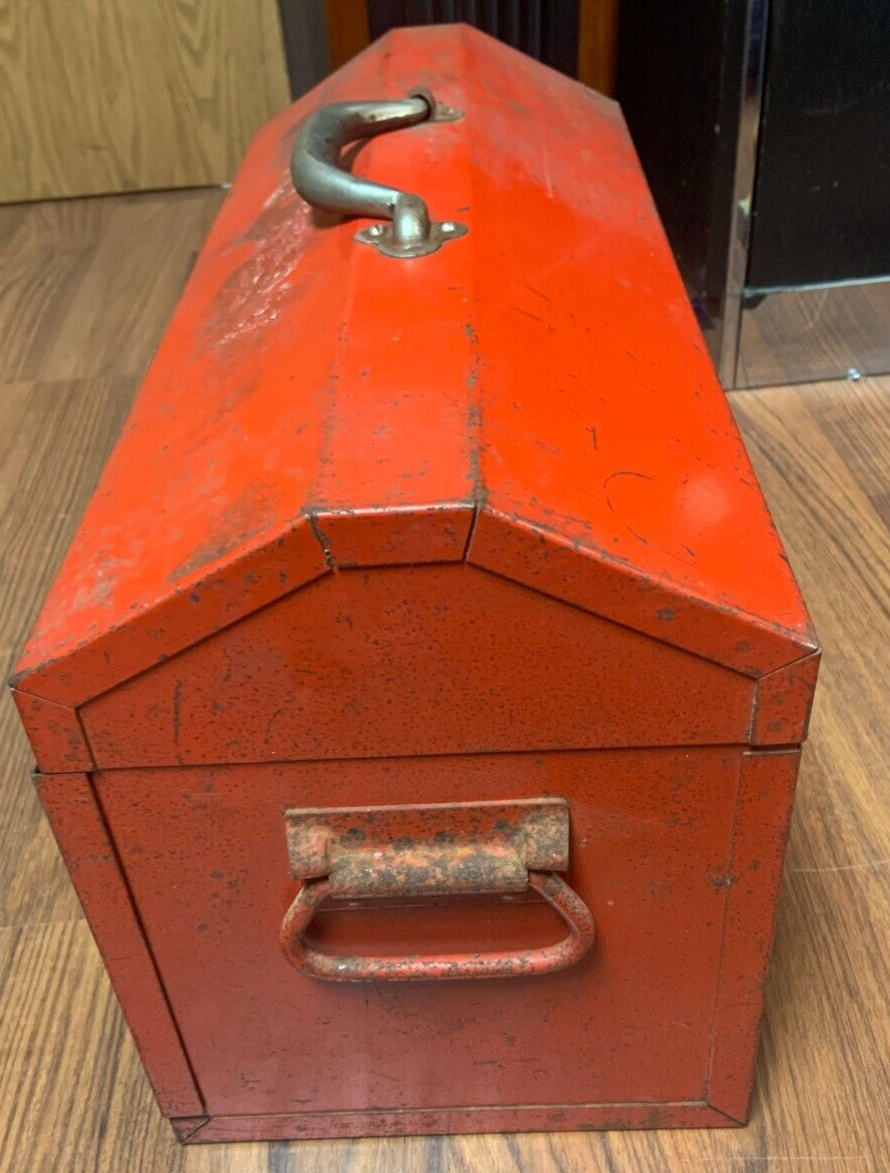 SALE クラッシュ　オピアムスツール　USED品 Vintage Craftsman 18pc Orange Hi Viz Tool Bundle - ScrewDrivers