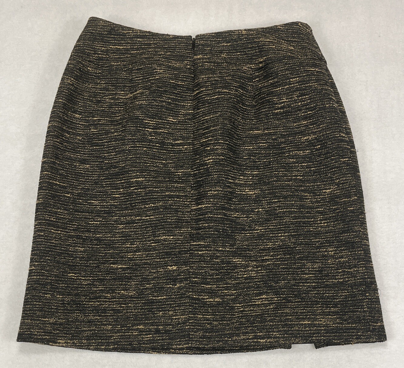 Mary Kay By Twinhill Black/Gold 3/4 Sleeve Motor Jacket Skirt Suit Women’s 4P image 7