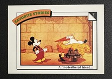 1991 Impel Disney Collector Cards: FAVORITE STORIES #24 Clock Cleaners card