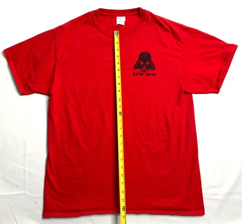 Star Wars Summer Camp Red Short Sleeve T Shirt Size L - Picture 4 of 6