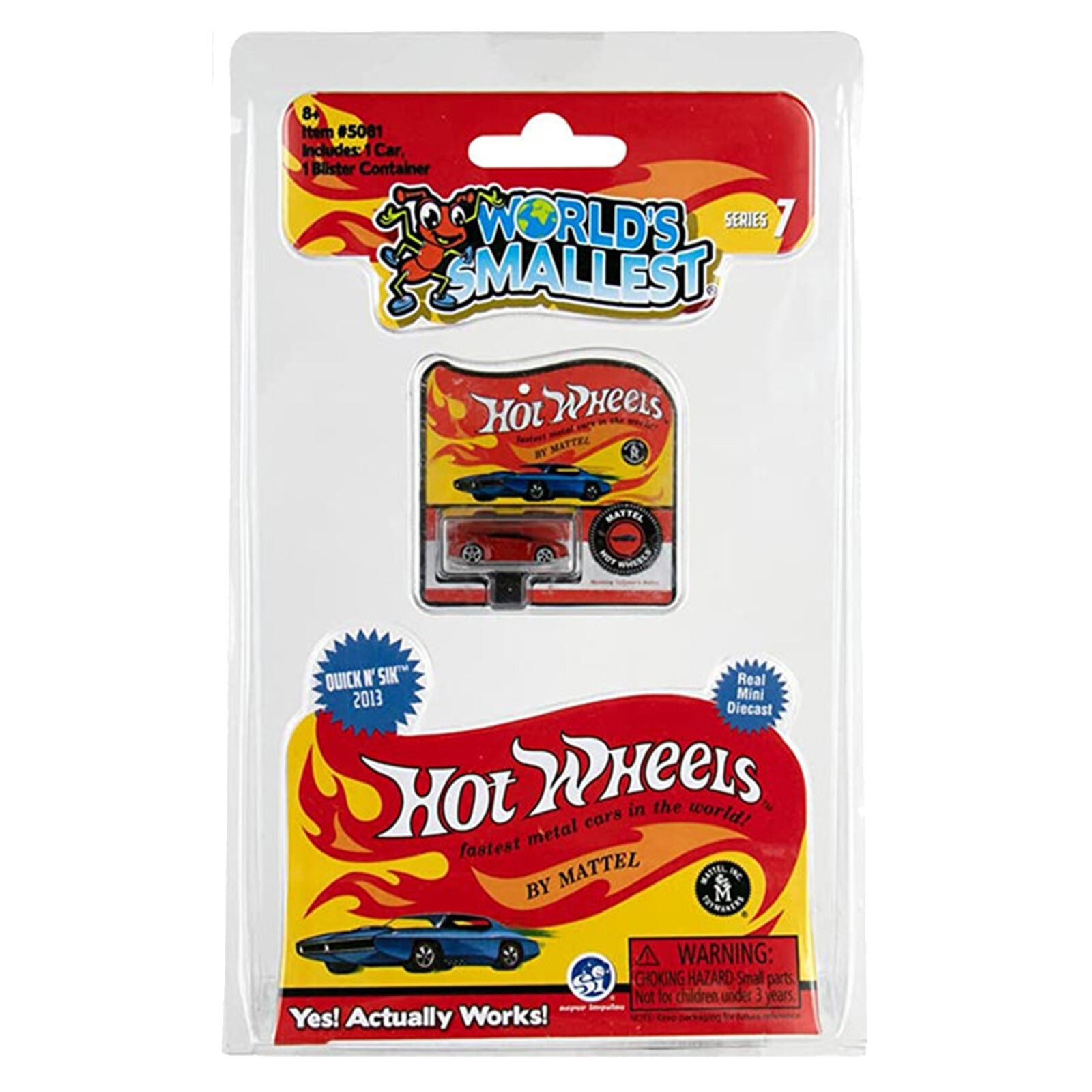 Суперимпульсный Самый маленький в мире автомобиль Hot Wheels Quick N Sik, НОВЫЙ В НАЛИЧИИ