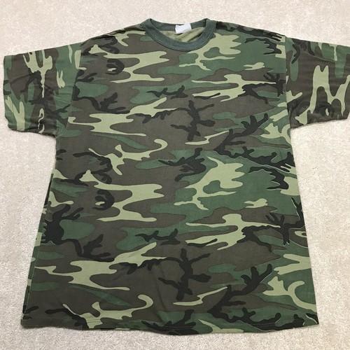 Camouflage T-Shirt Adult Size XL Men's 