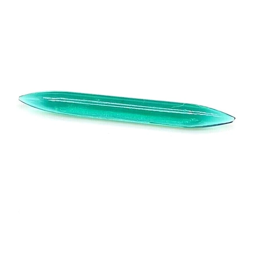 绿色石英宝石 Septum Spike Tusk 尺寸 14g (1.6mm) 至 1/2'' & 定制 — 第 2/4 张图片