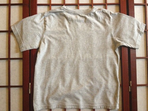 Adidas Gray Graphic Short Sleeve Tee Shirt Boys Sze S Cotton Garment Apparel - Picture 4 of 4