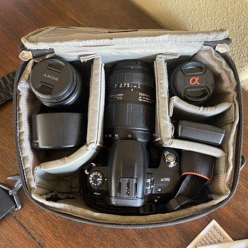 Sony Alpha DSLR-A390 14.2MP Digital SLR Camera Bundle - Picture 22 of 22