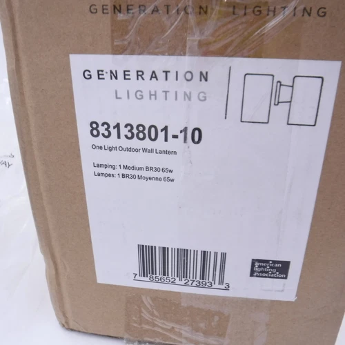 Sea Gull Lighting 8313801-10 Outdoor Bullets Wall Light Gray - Picture 4 of 4