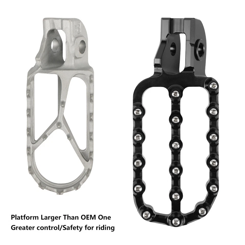 Pedal de estriberas anchas forjadas para GAS GAS EC 250 300 EX 250F 350F 450F 2021-2023 Foto 3 de 4