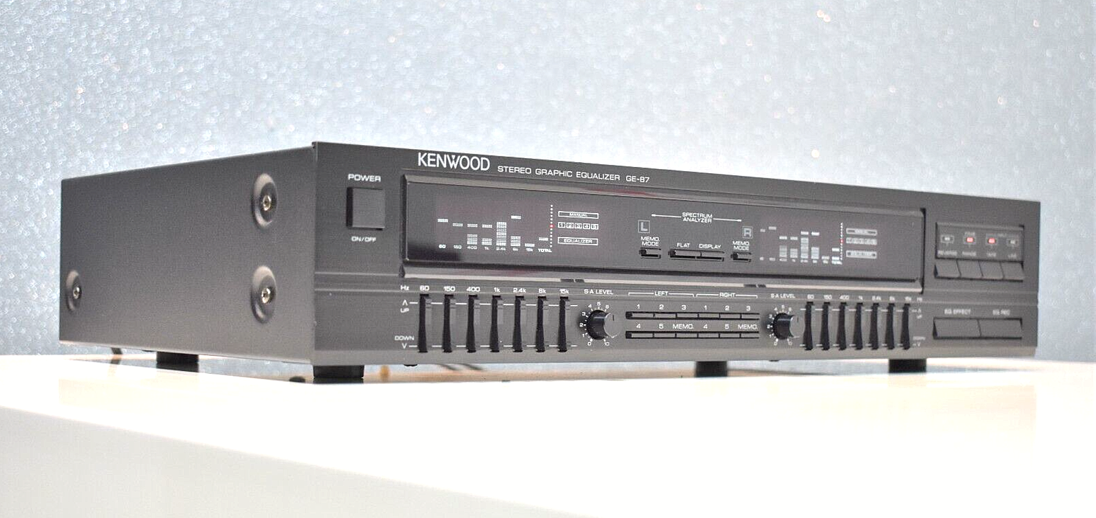 KENWOOD GE87 7Band Stereo Graphic Equalizer Top Zustand eBay