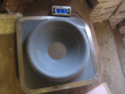 Dektite Pipe Flashing DFE106G  base 14''x 14'' grey
