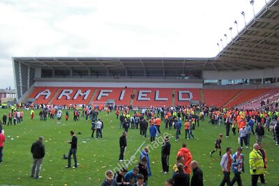 Foto 6x4 Südtribüne an der Bloomfield Road, Blackpool - 2 Blackpool \/SD3136 c2010