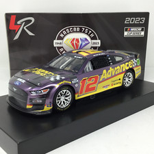 Ryan Blaney 2023 Advance Auto Parts 1:24 Color Chrome Diecast