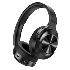 Wireless Headphone Active Noise Canceling Over-Ear Headset With Mic 65H Playtime