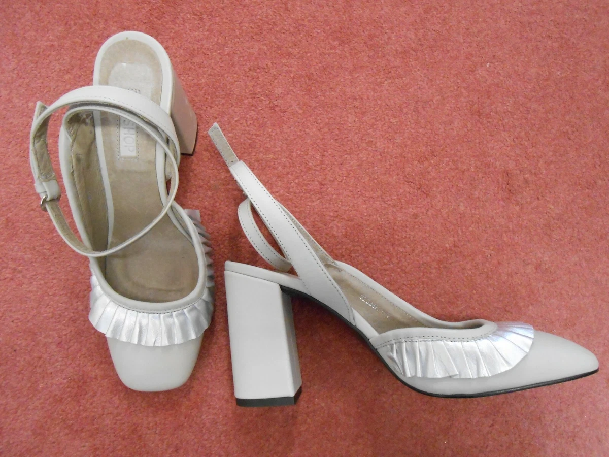 Topshop hotsell silver sandals