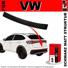 Lackschutzfolie Ladekantenschutz für VW Taigo ab 2021 Schwarz matt