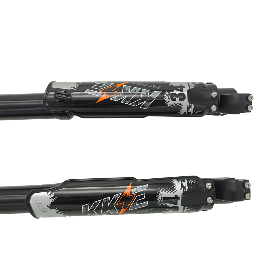 KKE Fourche Suspendue 750mm – Compatible 26/27.5/29 Pouces, 203mm De Débattement, Axe 110x20mm, Pour Sur-ron Stealth Bomber Et VTT
