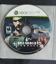 Bionic Commando - Microsoft Xbox 360 no box loose disc only 