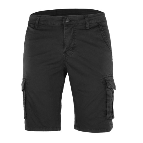 Bermuda Uomo Cargo Cotone Shorts Multitasche Corto Con Tasconi VEQUE - Foto 34 di 35
