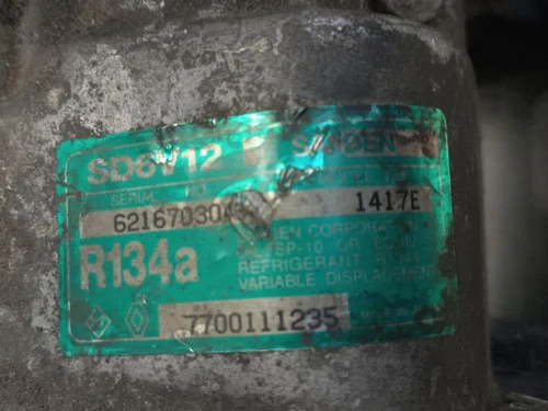7700111235 Compresor Aire Acondicionado para RENAULT KANGOO I (F/KC0) ALI 117252 - Imagen 4 de 7