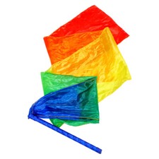 Children"s Dance Ribbons Ribbon Dancer Wand Streamers Fitness Supplies 