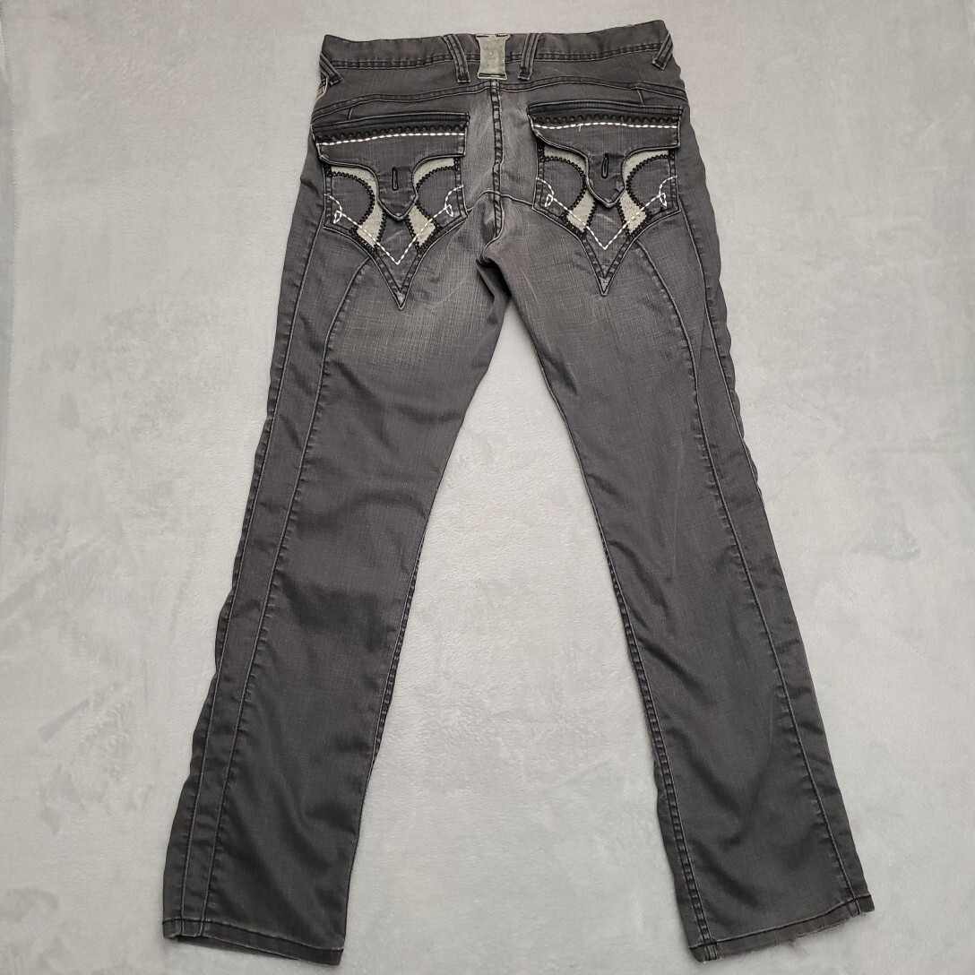 Vintage J Steger Jeans Men 32x33 Black Denim Straight Leg Vintage J Steger Jeans Men 32x33 Black Denim Straight Leg