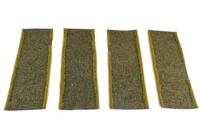 WWG Dirt Road Straight Sections Set of 4 – 28mm Wargaming Terrain Diorama