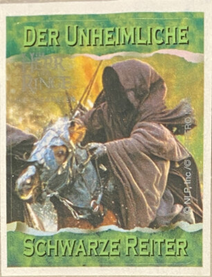 Sticker Kids Bar 2001 Lord of the Rings No.18 Black Rider (SB1-18-10)