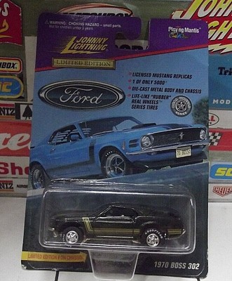 JOHNNY LIGHTNING 1:64, FORD, 1970 BOSS 302, LIMITED EDITION, (BIN#11)