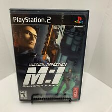 Mission Impossible Operation Surma PS2 Game SONY-Blockbuster case!!!!