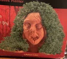 Chia Zombie - Lifeless Lisa Head SEALED NEW IN BOX NIB