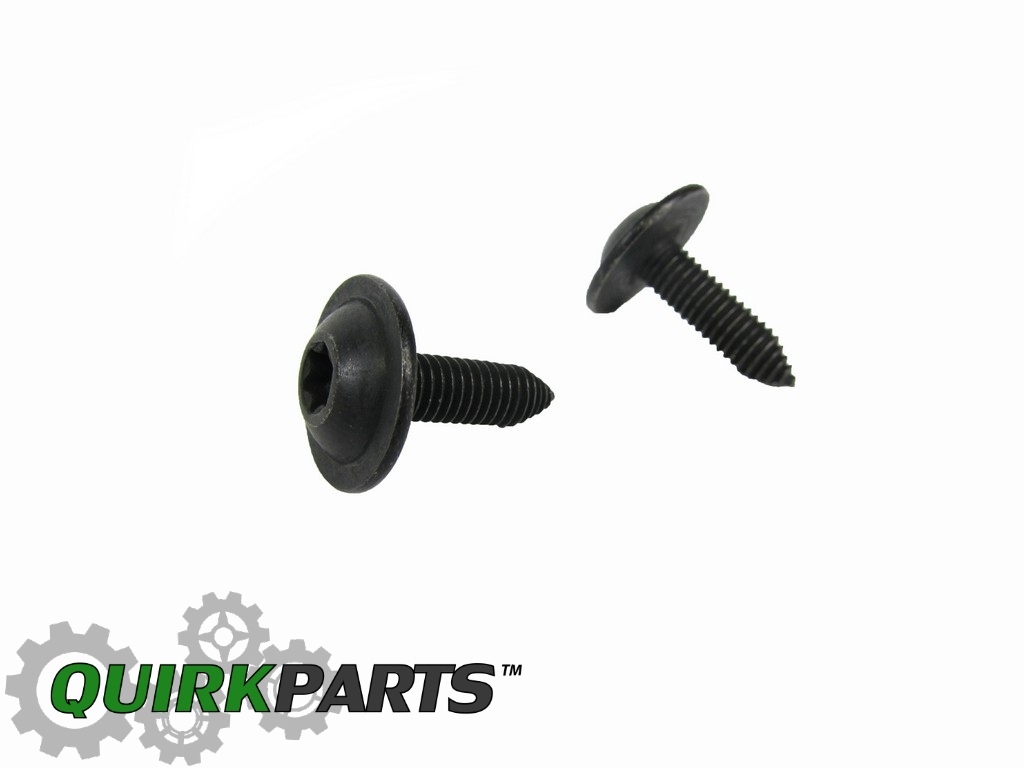 Tornillos de soporte de capota blanda para Jeep Wrangler 2007-2018 (P/N no disponible)