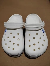 UsedLikeNew_Crocs Unisex-Adult Crocband Clog, White, 6 Women/4 Men_White_Sz6