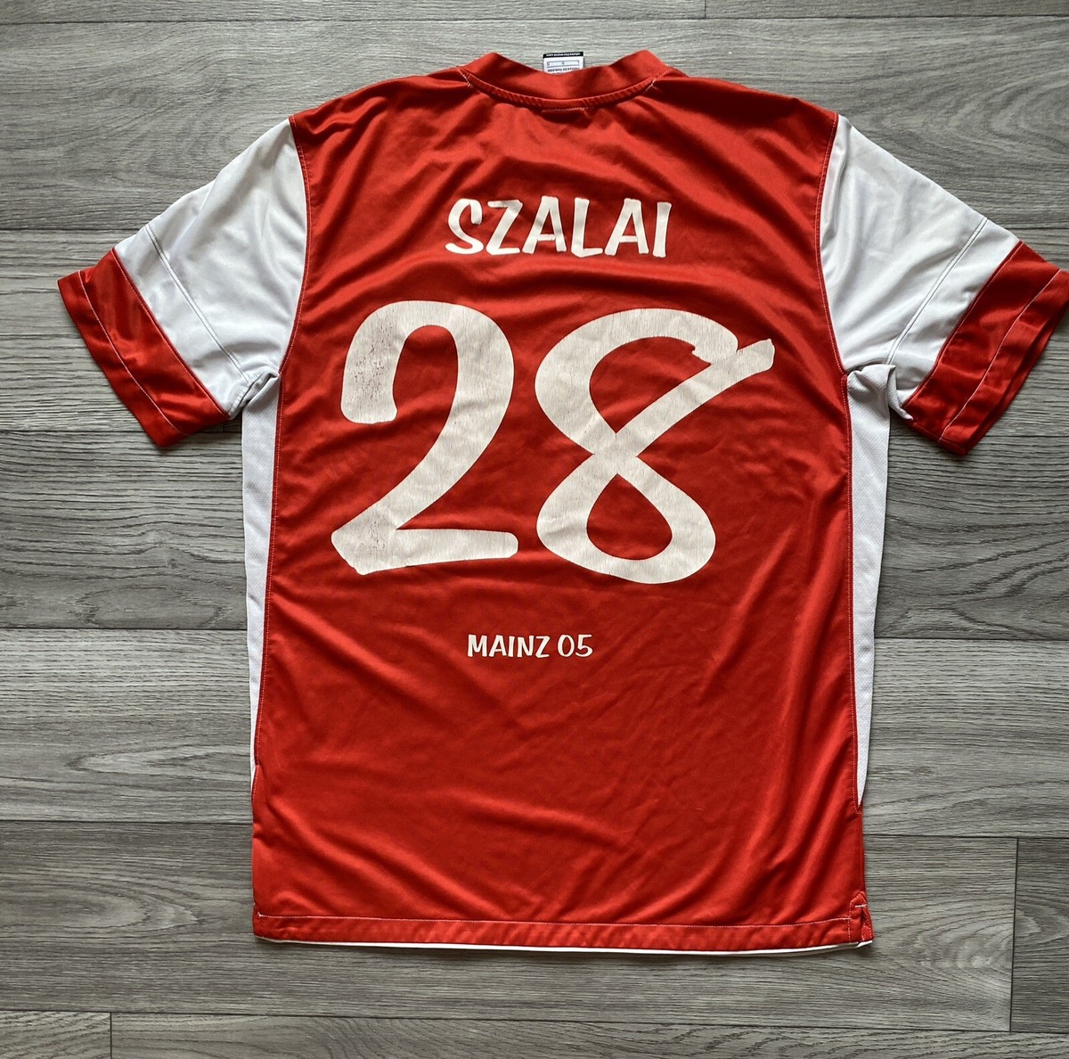 Nike Mainz 05 #26 Adam Szalay 2010/11 Soccer Jersey Football Shirt